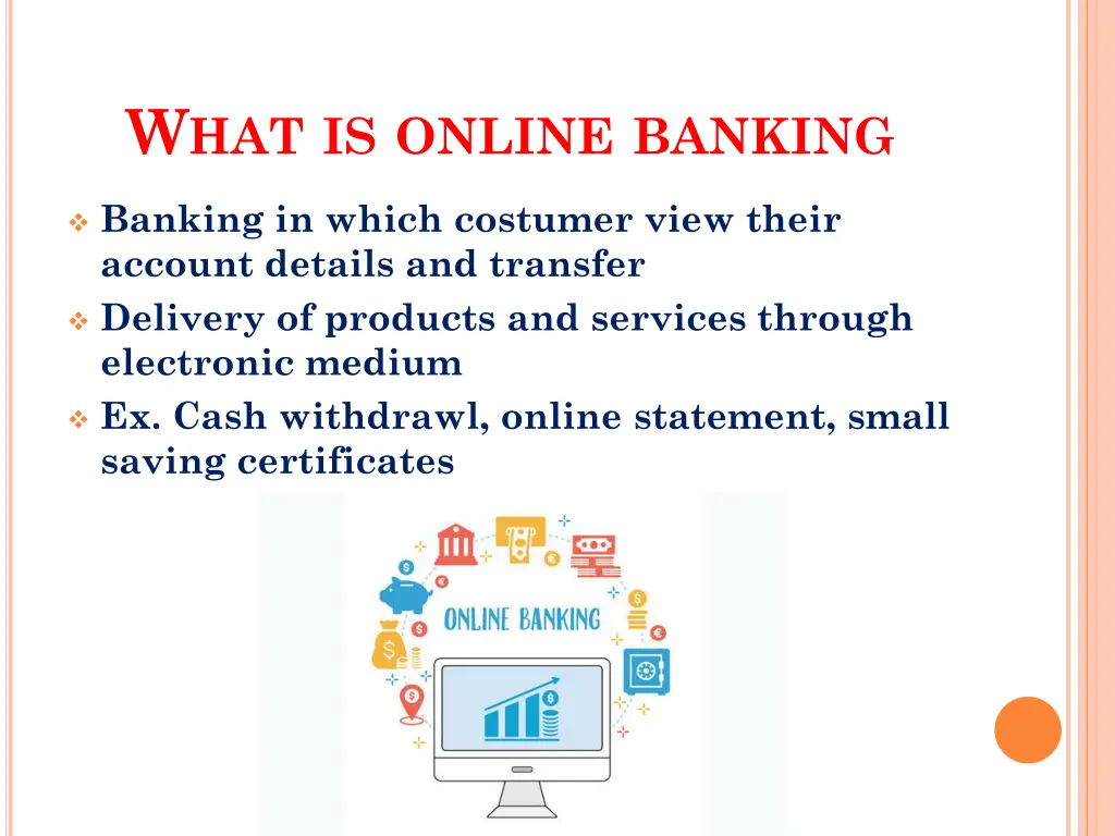 w hat is online banking