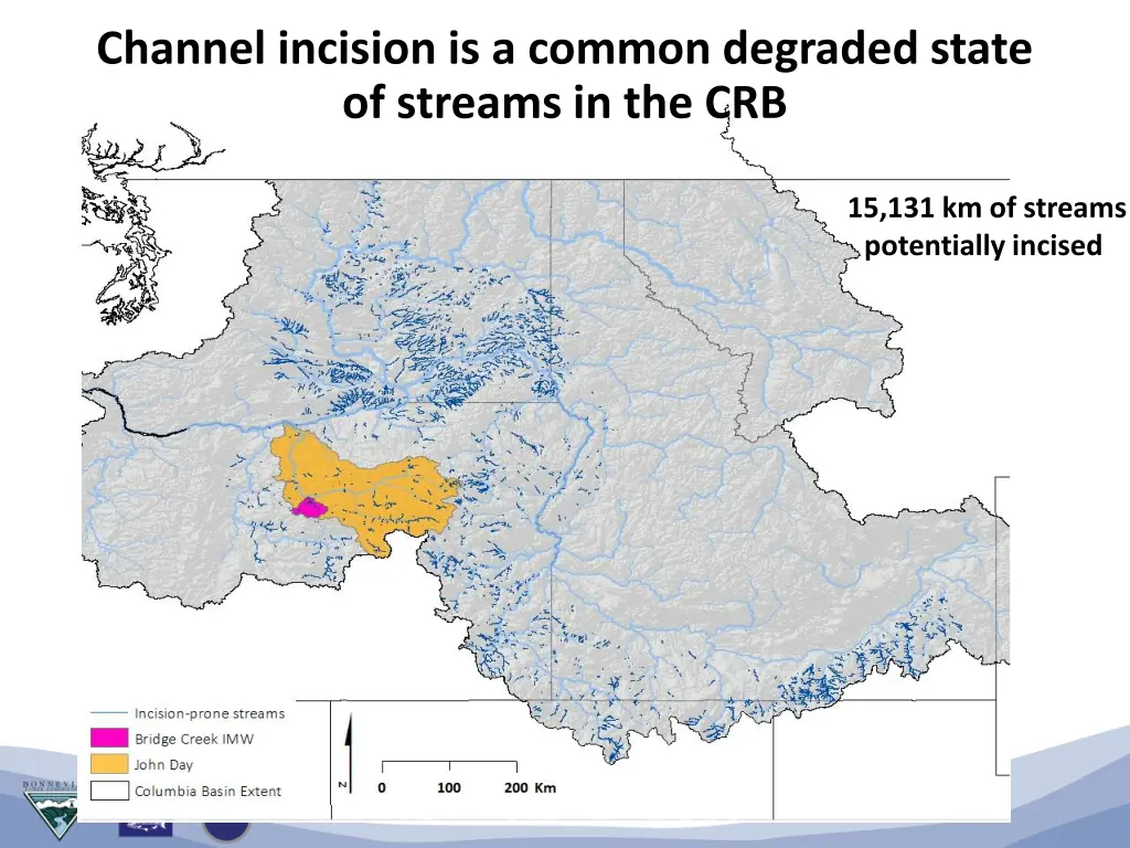 channel incision is a common degraded state