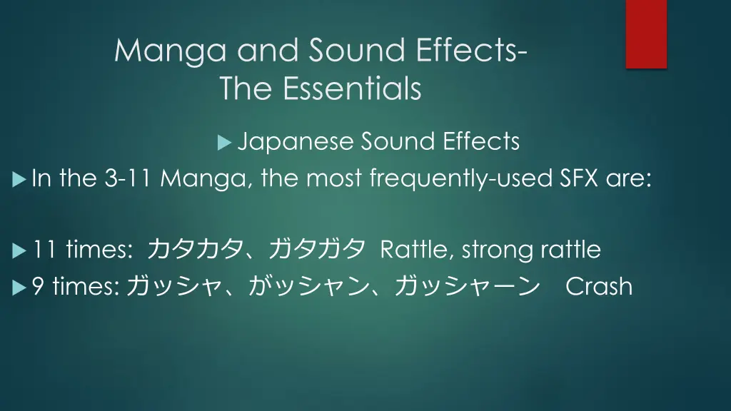 manga and sound effects the essentials 10