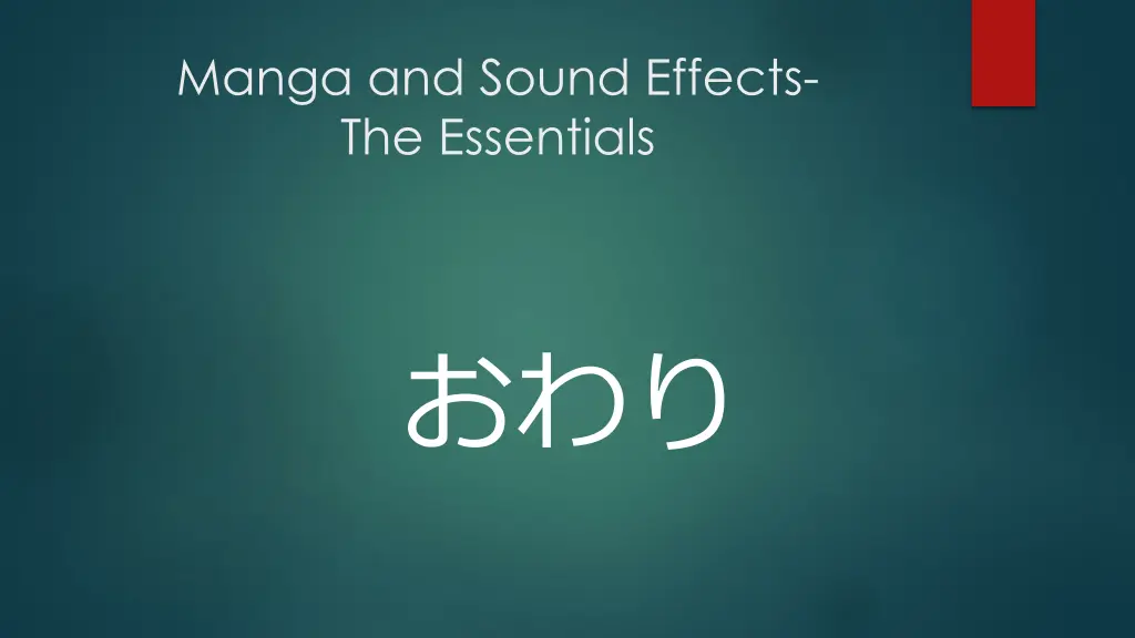 manga and sound effects the essentials 12