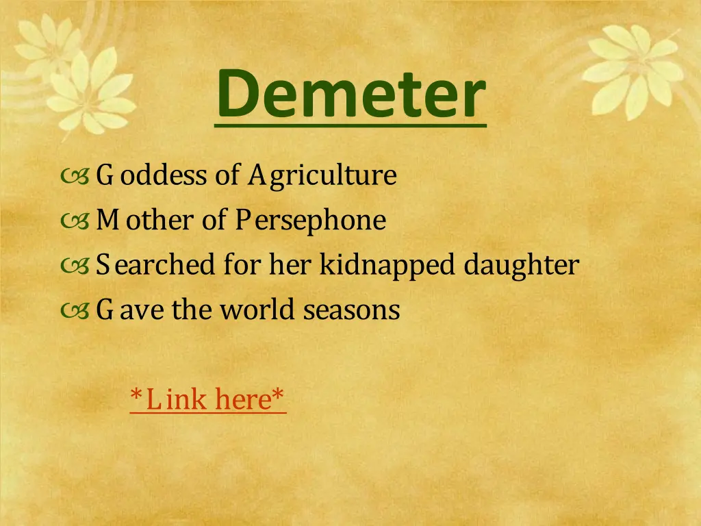 demeter