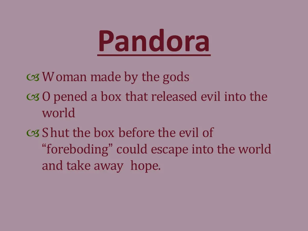 pandora
