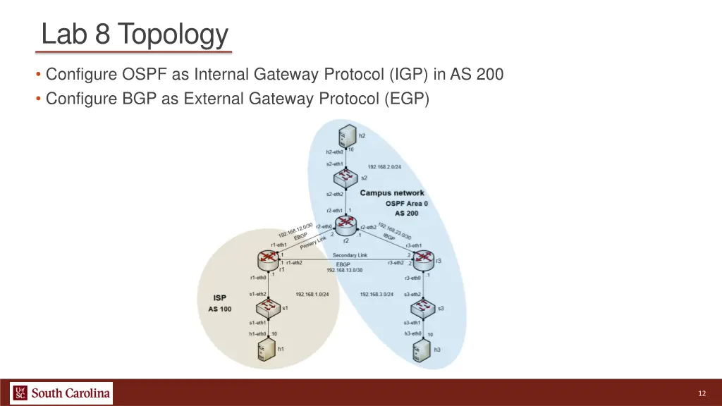lab 8 topology