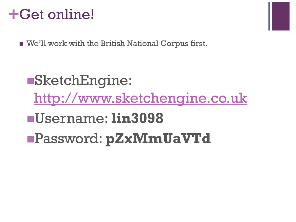 get online