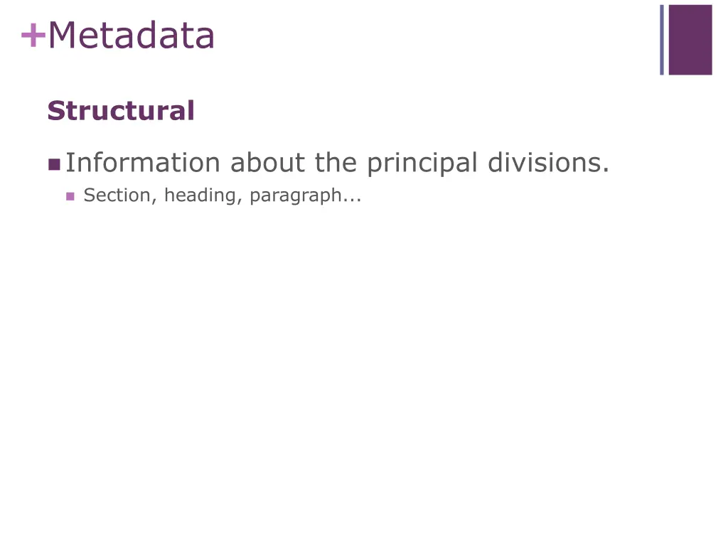 metadata 1