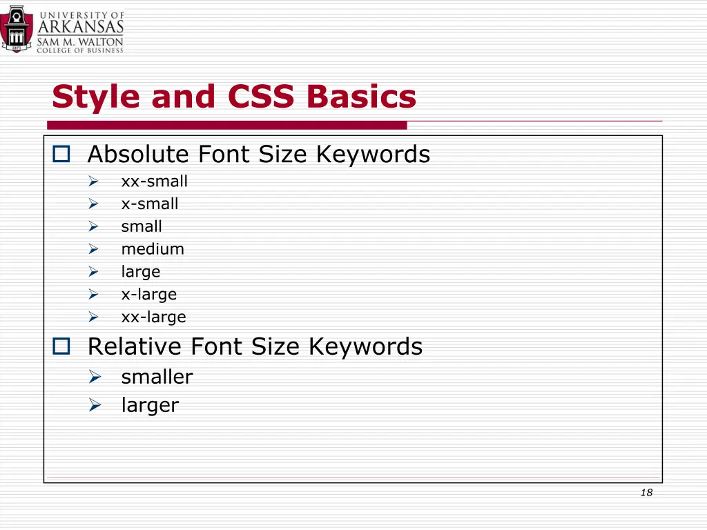 style and css basics 16