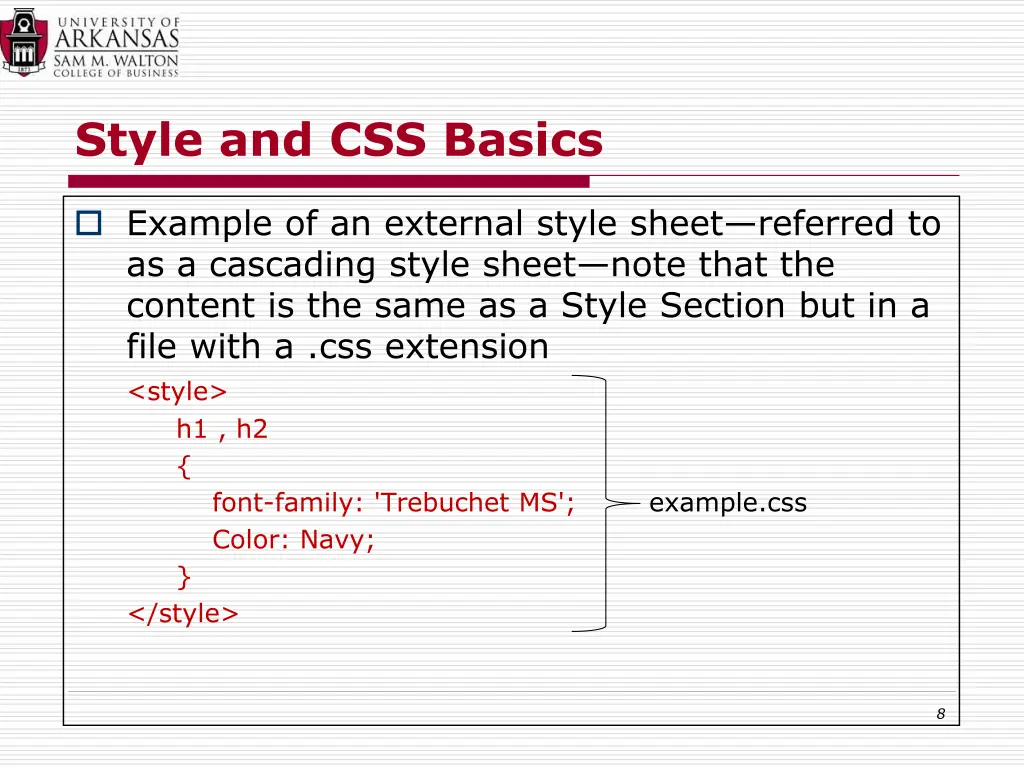 style and css basics 6