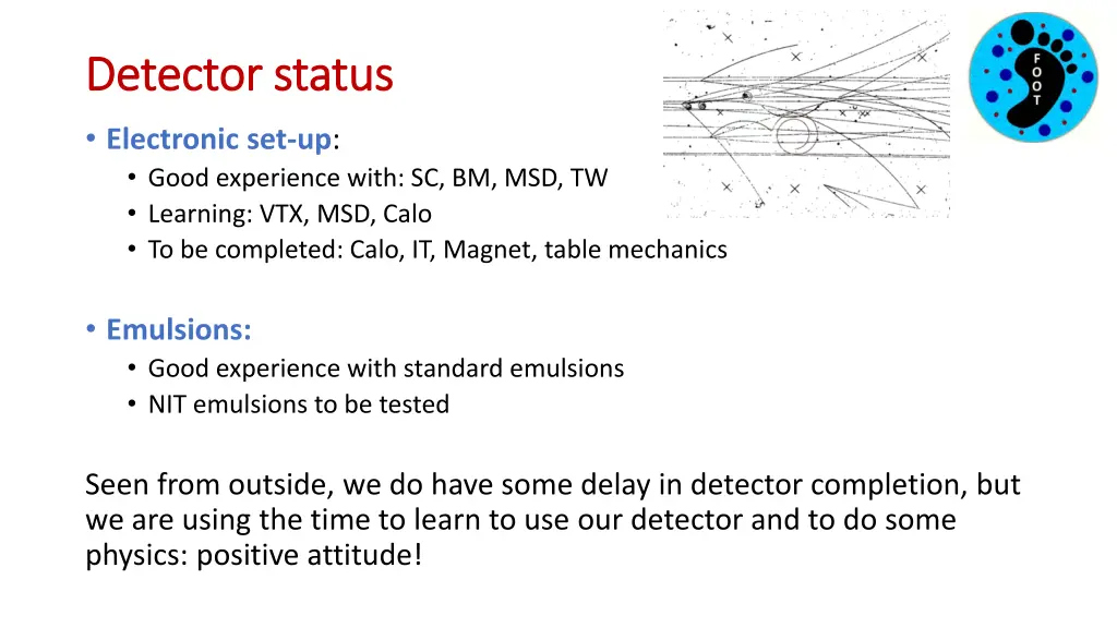 detector status detector status