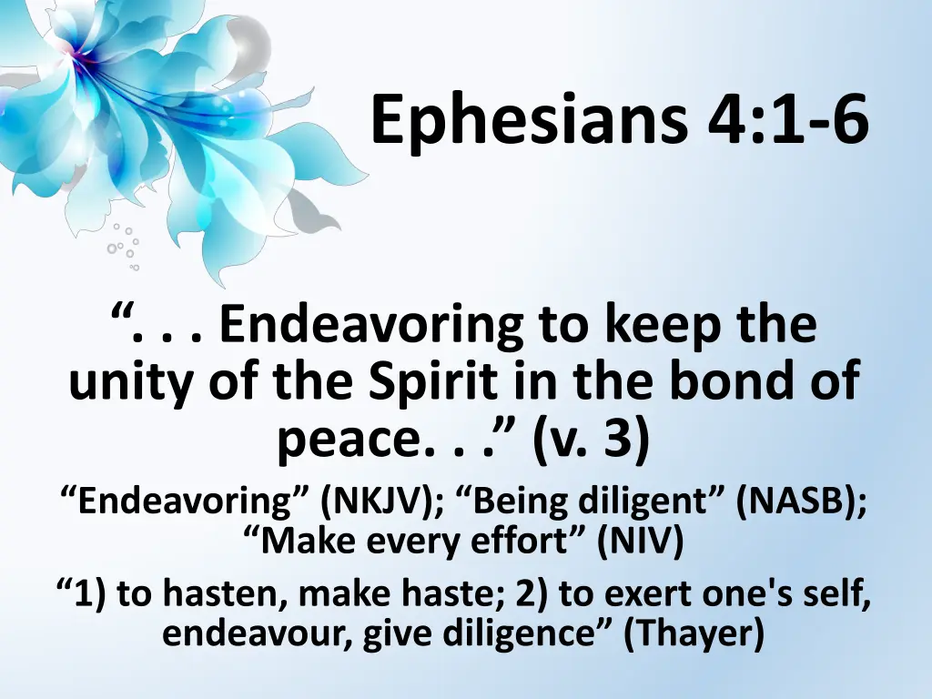 ephesians 4 1 6 2