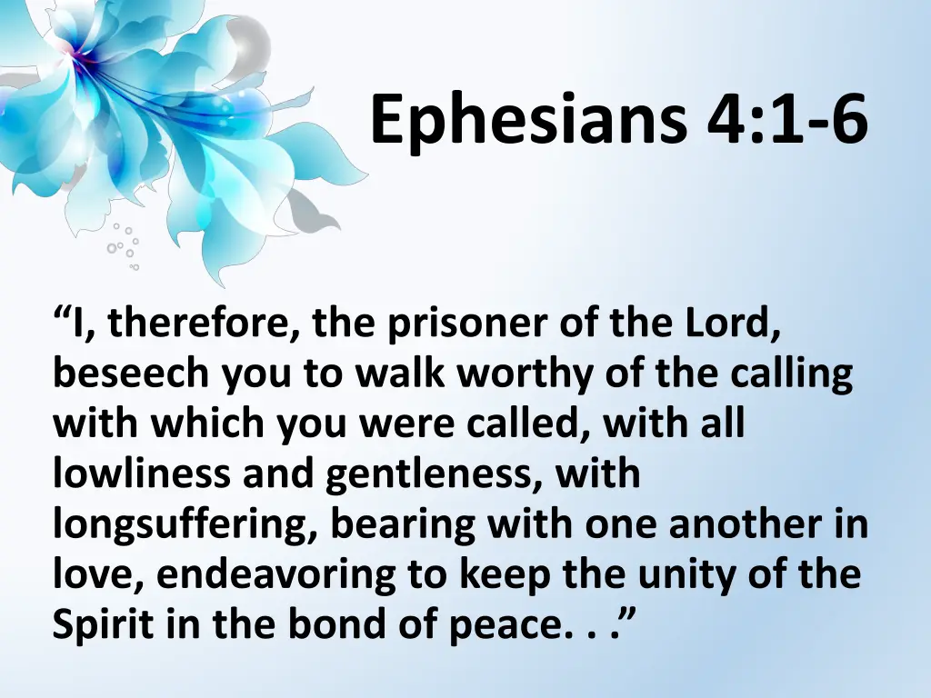 ephesians 4 1 6