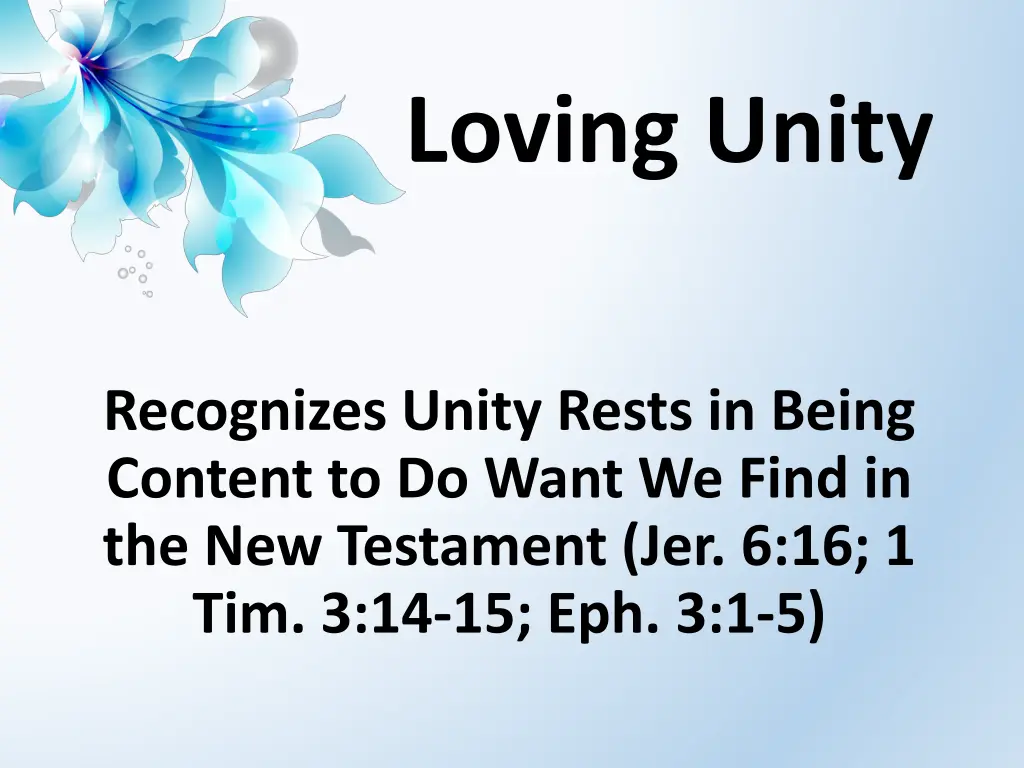 loving unity 2
