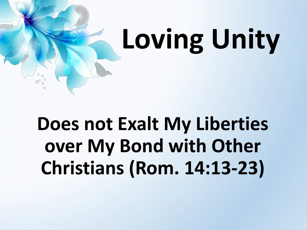 loving unity 4