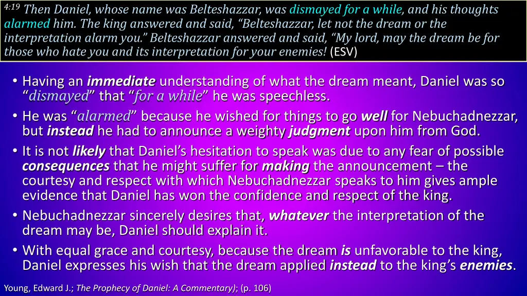 4 19 then daniel whose name was belteshazzar