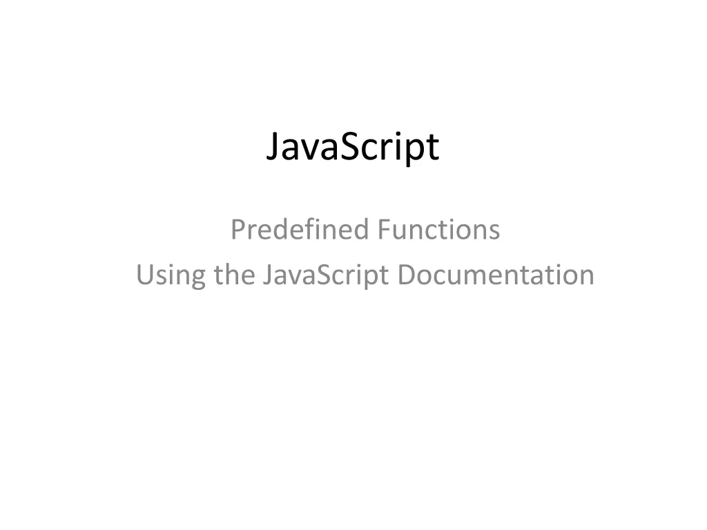 javascript
