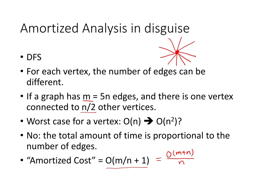 amortized analysis in disguise 1