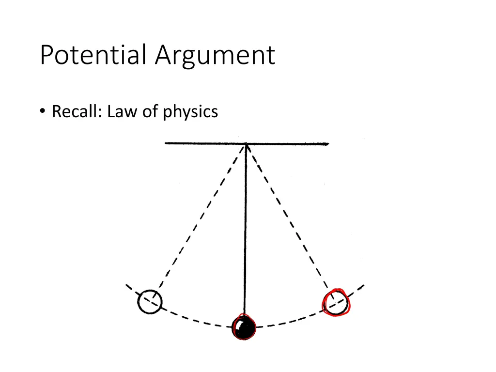 potential argument