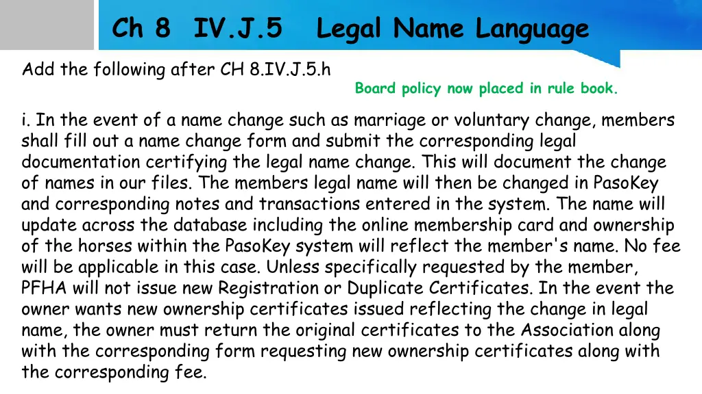 ch 8 iv j 5 legal name language