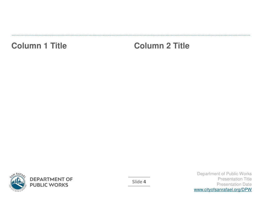 column 1 title