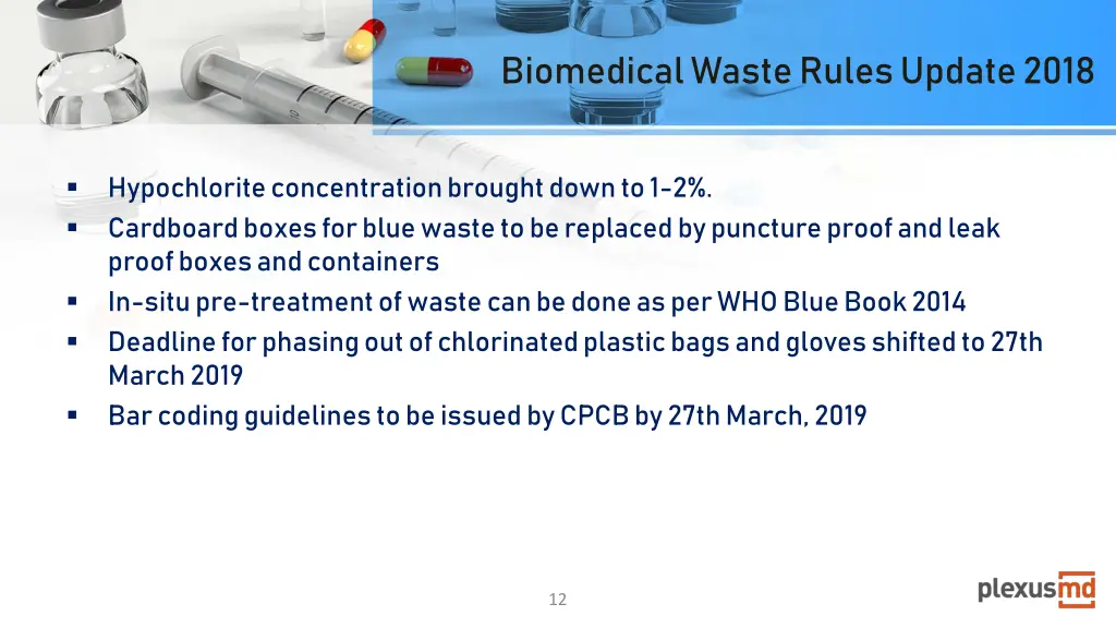 biomedical waste rules update 2018
