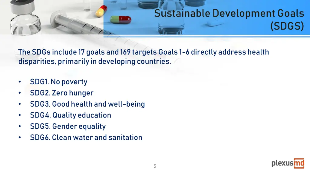 sustainable development goals
