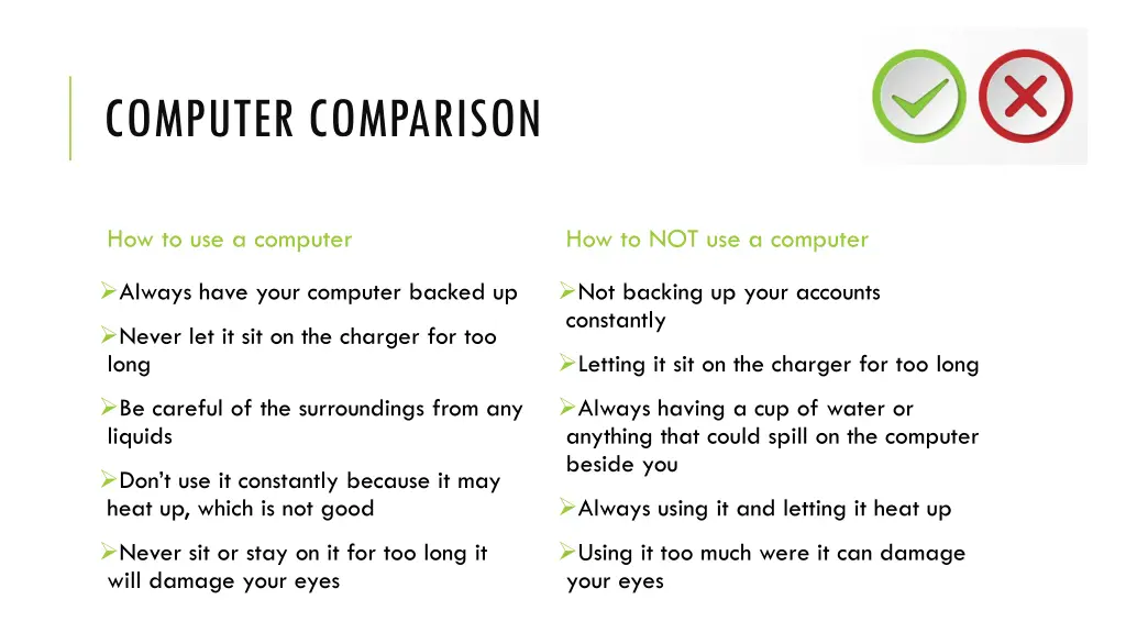 computer comparison