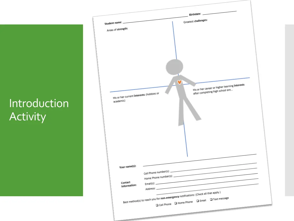 introduction activity