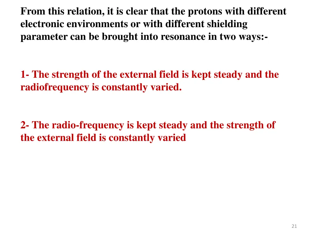 from this relation it is clear that the protons