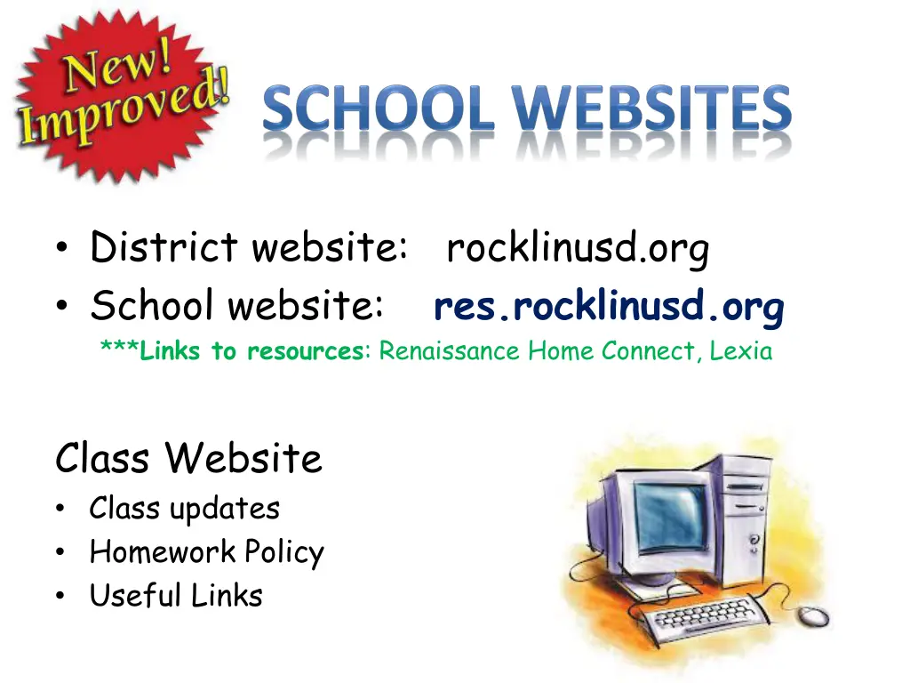 district website rocklinusd org school website