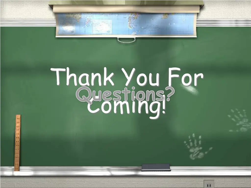 thank you for coming