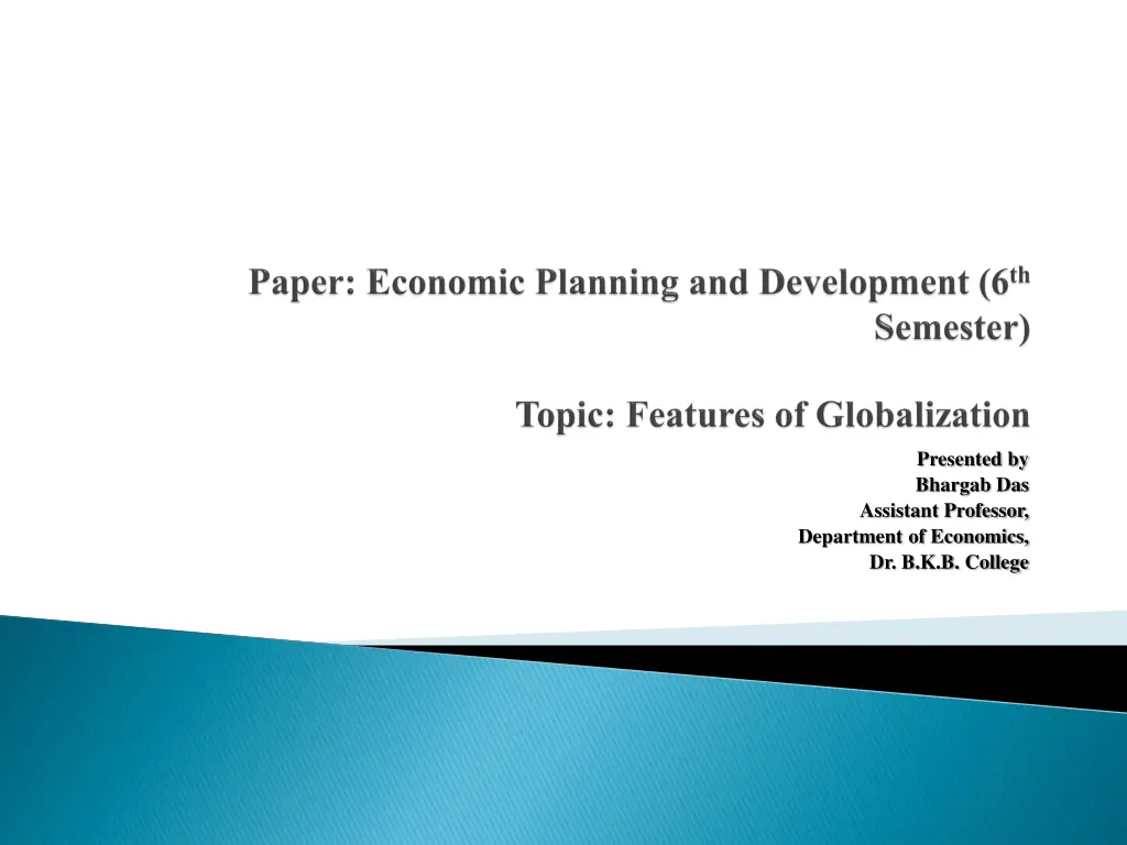 presented by bhargab das assistant professor