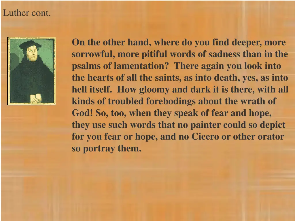 luther cont