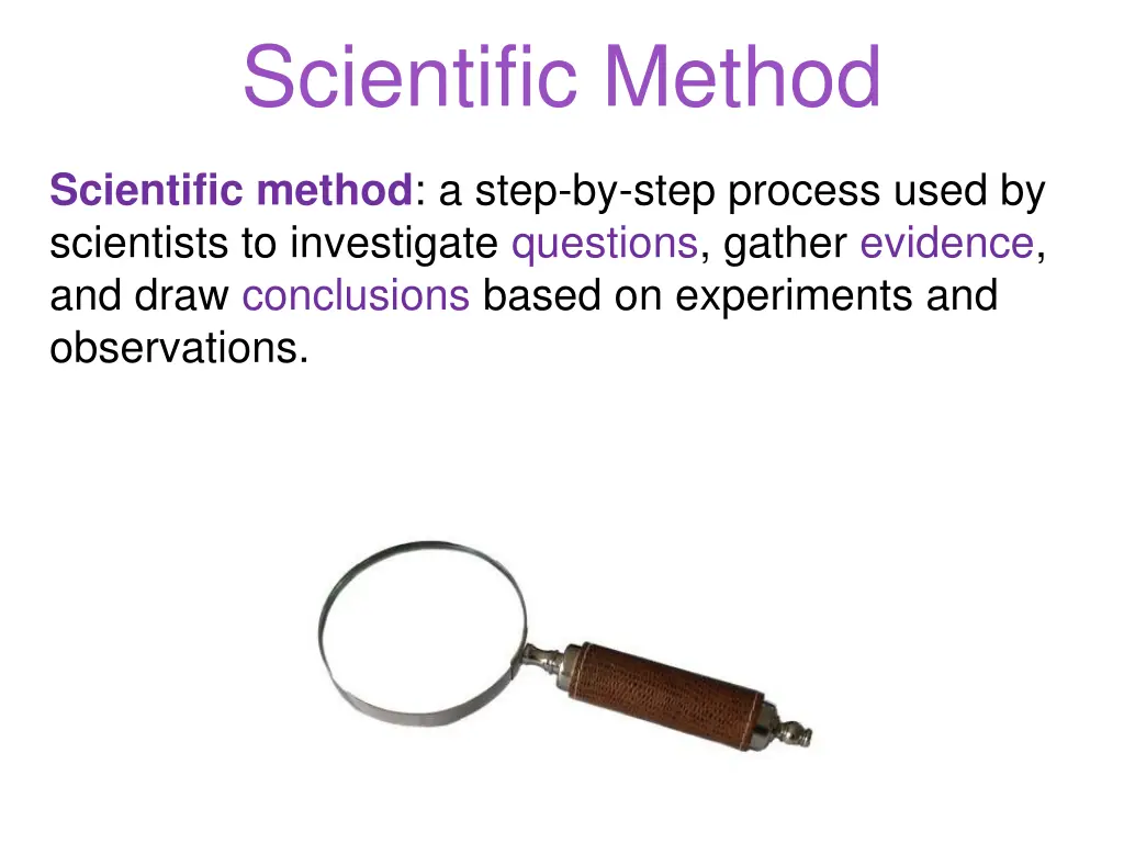 scientific method