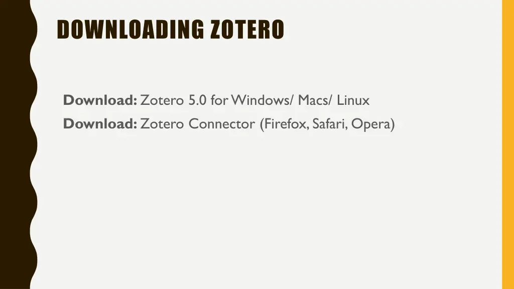 downloading zotero