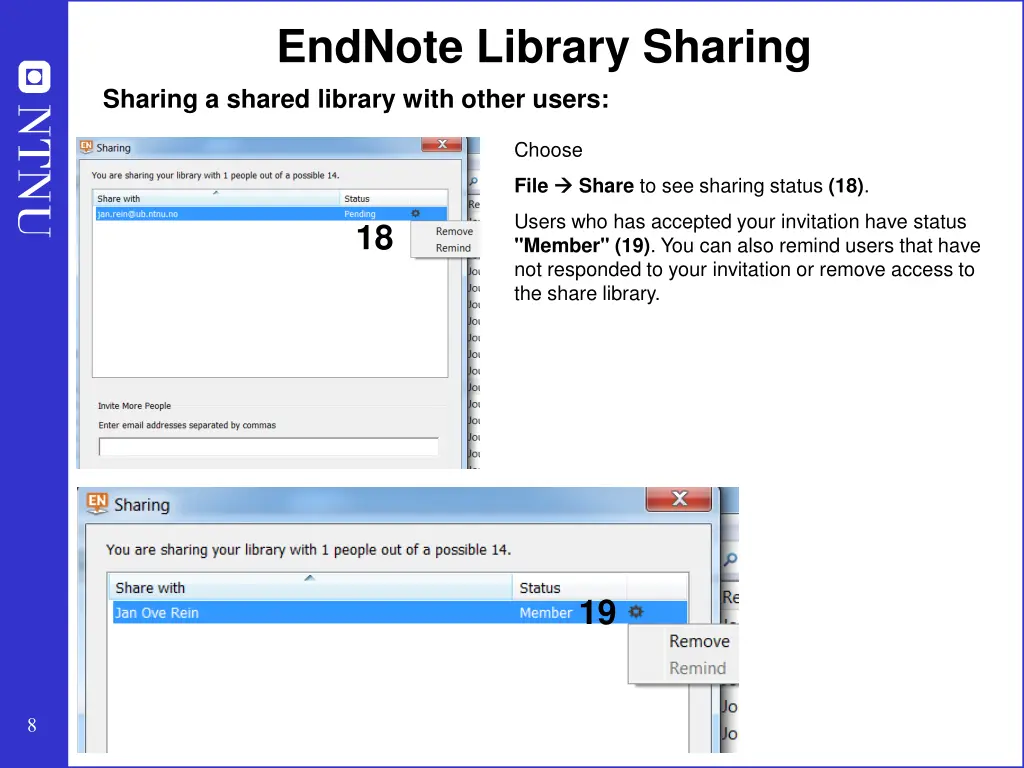 endnote library sharing sharing a shared library 1
