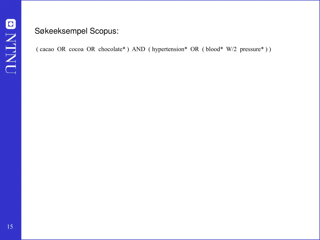 s keeksempel scopus