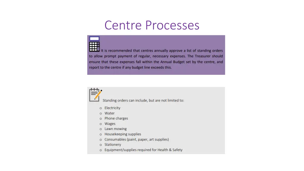 centre processes 2