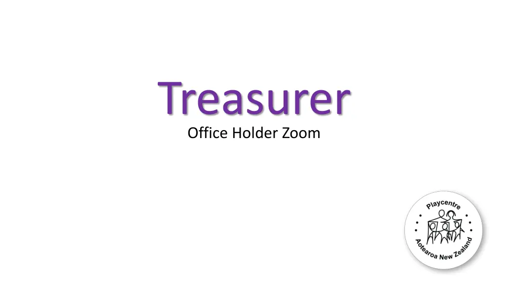 treasurer office holder zoom