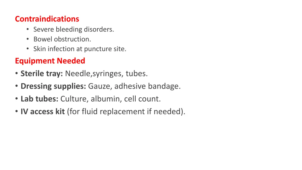 contraindications severe bleeding disorders bowel