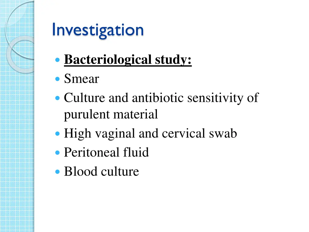 investigation