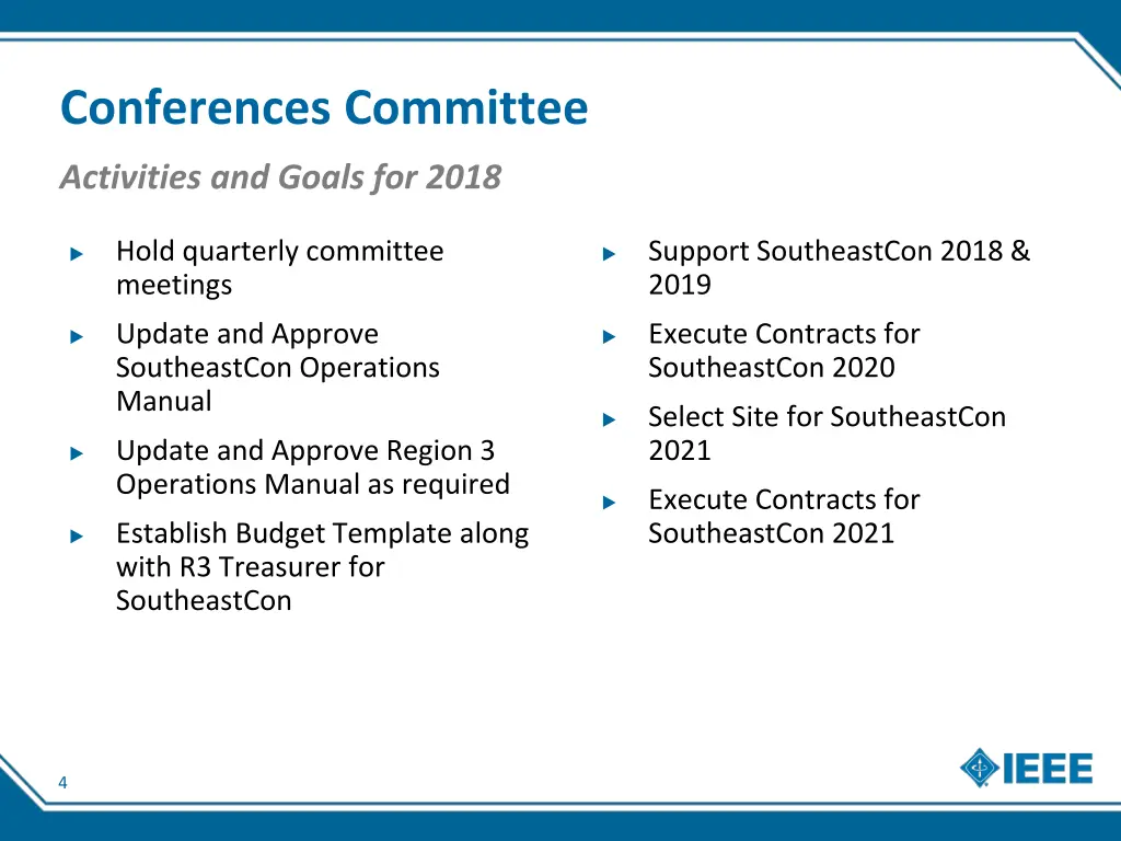 conferences committee 3