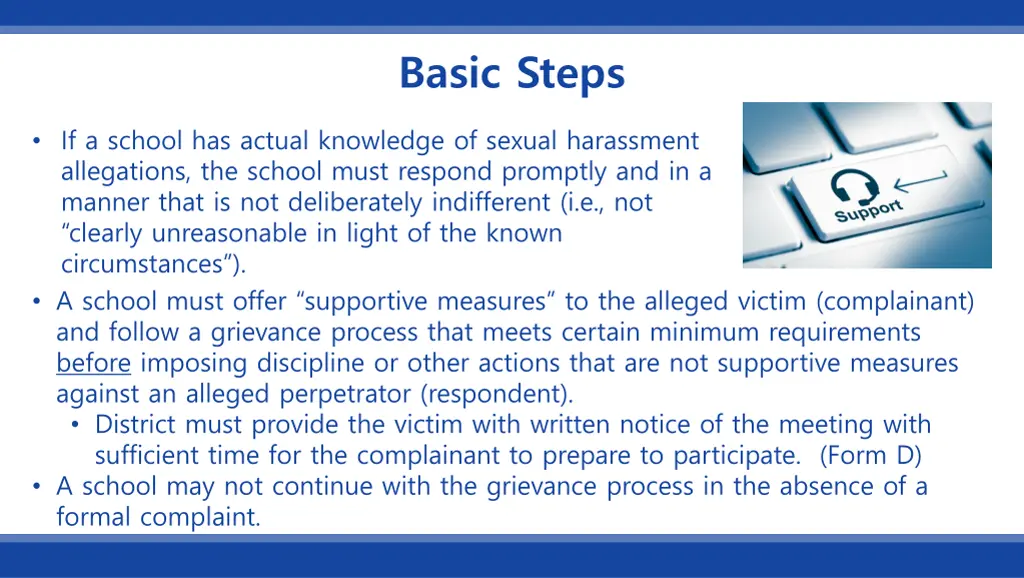 basic steps