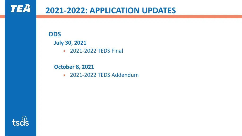 2021 2022 application updates
