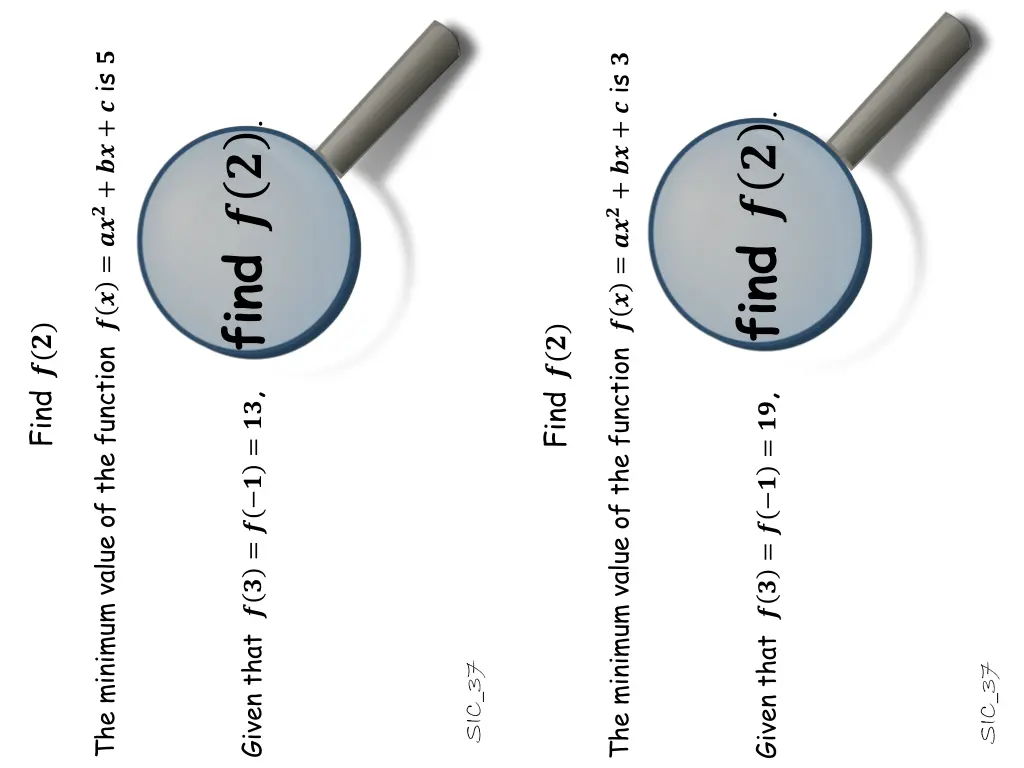 the minimum value of the function is 2