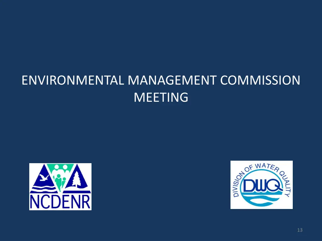 environmental management commission meeting