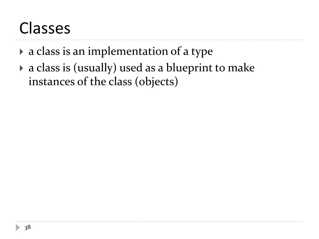 classes 1