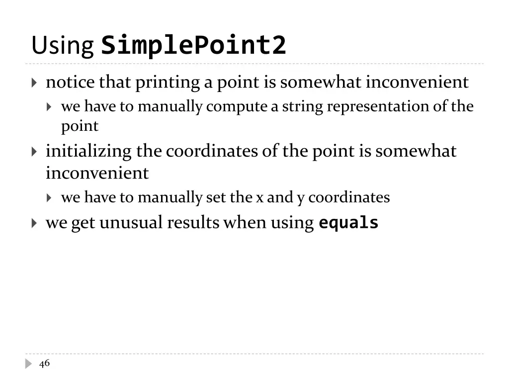 using simplepoint2 1