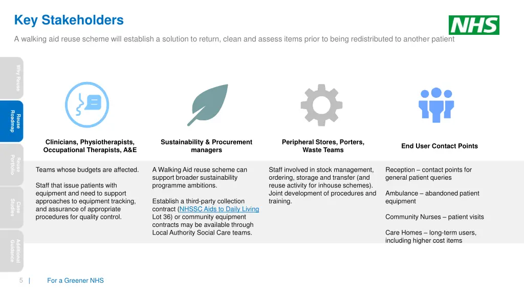 key stakeholders