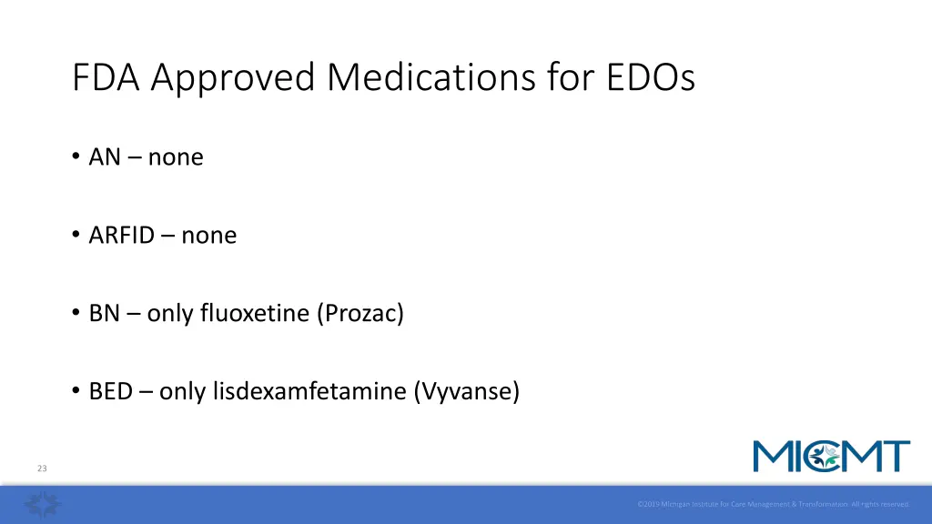 fda approved medications for edos