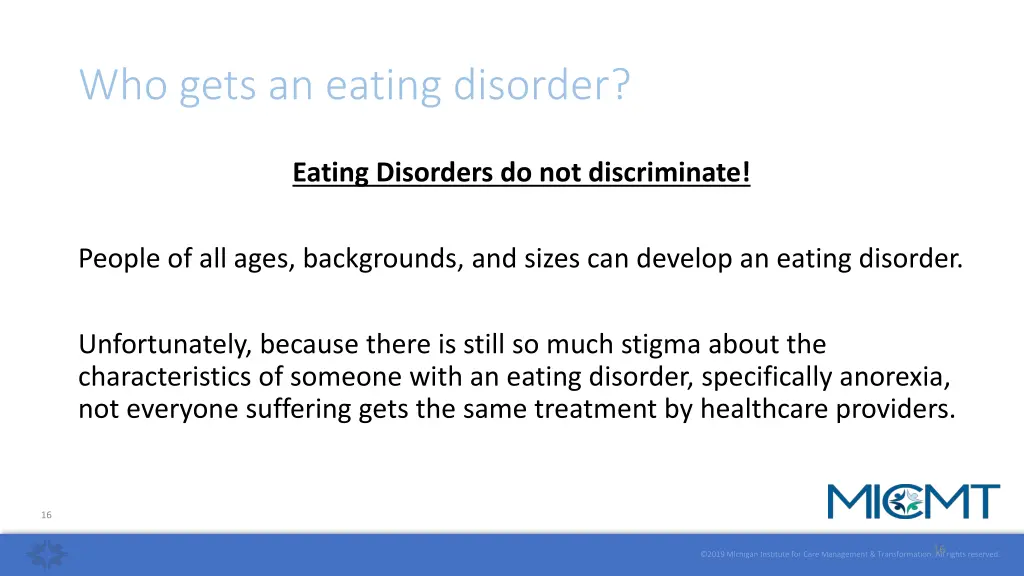 who gets an eating disorder