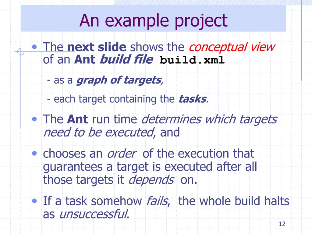 an example project